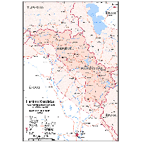 Carte du Kurdistan